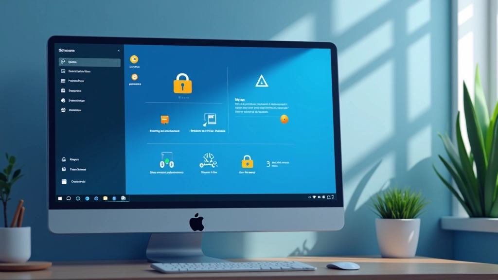Tela de acesso remoto seguro com interface de controle de permissões e criptografia